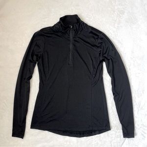 Danskin 1/2 Zip Pullover 1/4 Workout Long sleeve Top Fitted Athletic Shirt